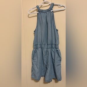 Reitmans Denim Blue Romper